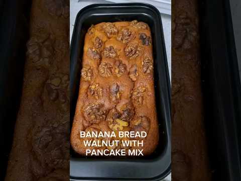 BANANA BREAD WITH MORINAGA Pancake Mix / Check  Recipe