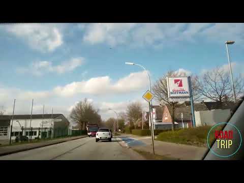 Road trip in Germany. The North of Germany. From  Itzehoe to Schenefeld