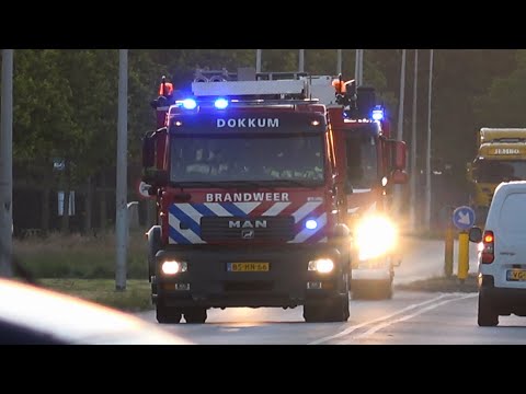 [29.05.2020] Brandweer uitgerukt voor mogelijke brand, blijkt stoom van kachel Holwerderweg Dokkum
