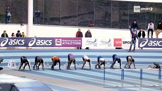 Meeting de Nantes 2018 : Finale 60 m haies M (Aurel Manga en 7''72) Meeting de Nantes 2018 : Finale 60 m haies M (Aurel Manga en 7''72)