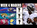 NFL Week 4 BEST WAGERS: Expert Picks, Odds & Predictions for TOP games | CBS Sports HQ