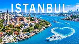 Istanbul 4K 🇹🇷 Bosphorus, Hagia Sophia & Golden Horn | Deep House