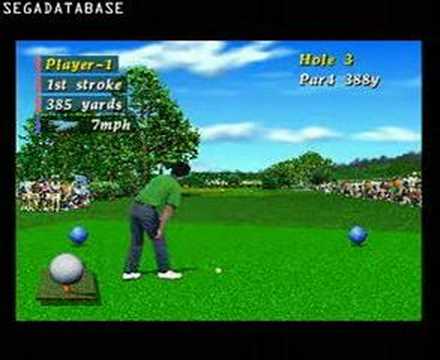 Sega Saturn Pebble Beach Golf