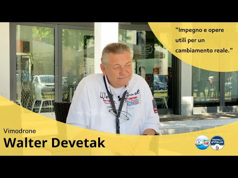 SPECIALE ELEZIONI 2022 VIMODRONE - A colazione con il candidato Walter Devetak
