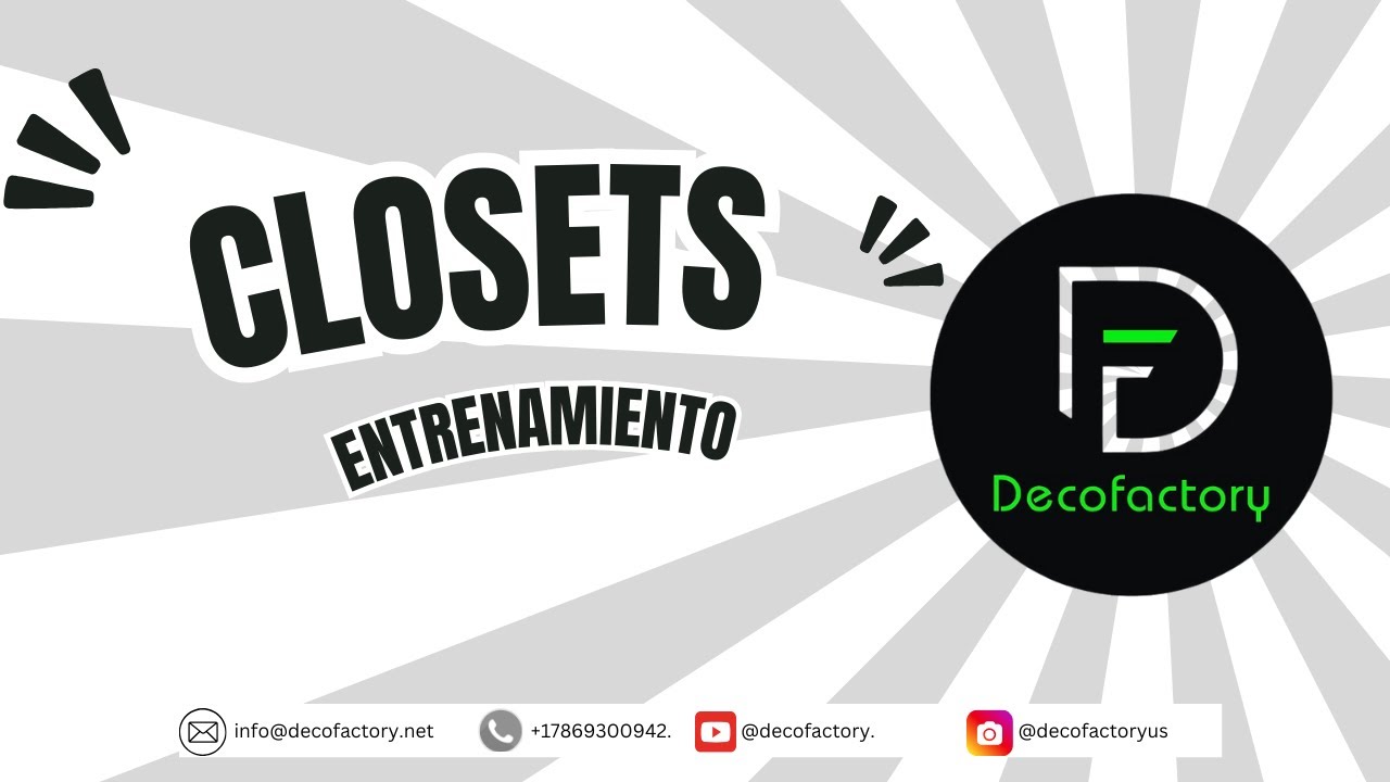 Entrenamiento de productos closets y cocinas