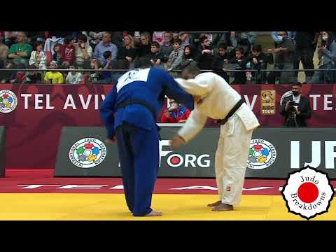 Judo Mens - Andy Granda vs. Iakiv Khammo - O100 Grand Slam Tel Aviv 2022