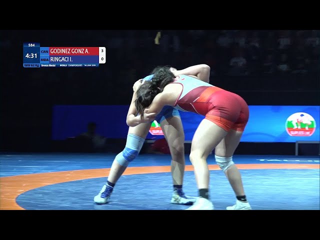 146 | 584 | Juniors WW 62kg | Final 3-5 | GODINEZ GONZALEZ Ana Paula (CAN) | RINGACI Irina (MDA)