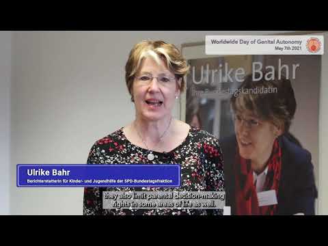 WWDOGA 2021 - Greetings Ulrike Bahr, MdB (German Language)