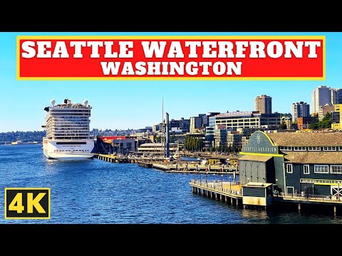 Seattle, Washington | Exploring SEATTLE WATERFRONT | 4K Walking Tour 🇺🇸