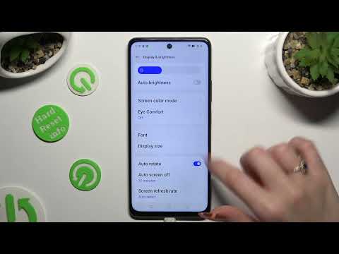 How to Change Font Style - Manage Display Settings on OPPO A2