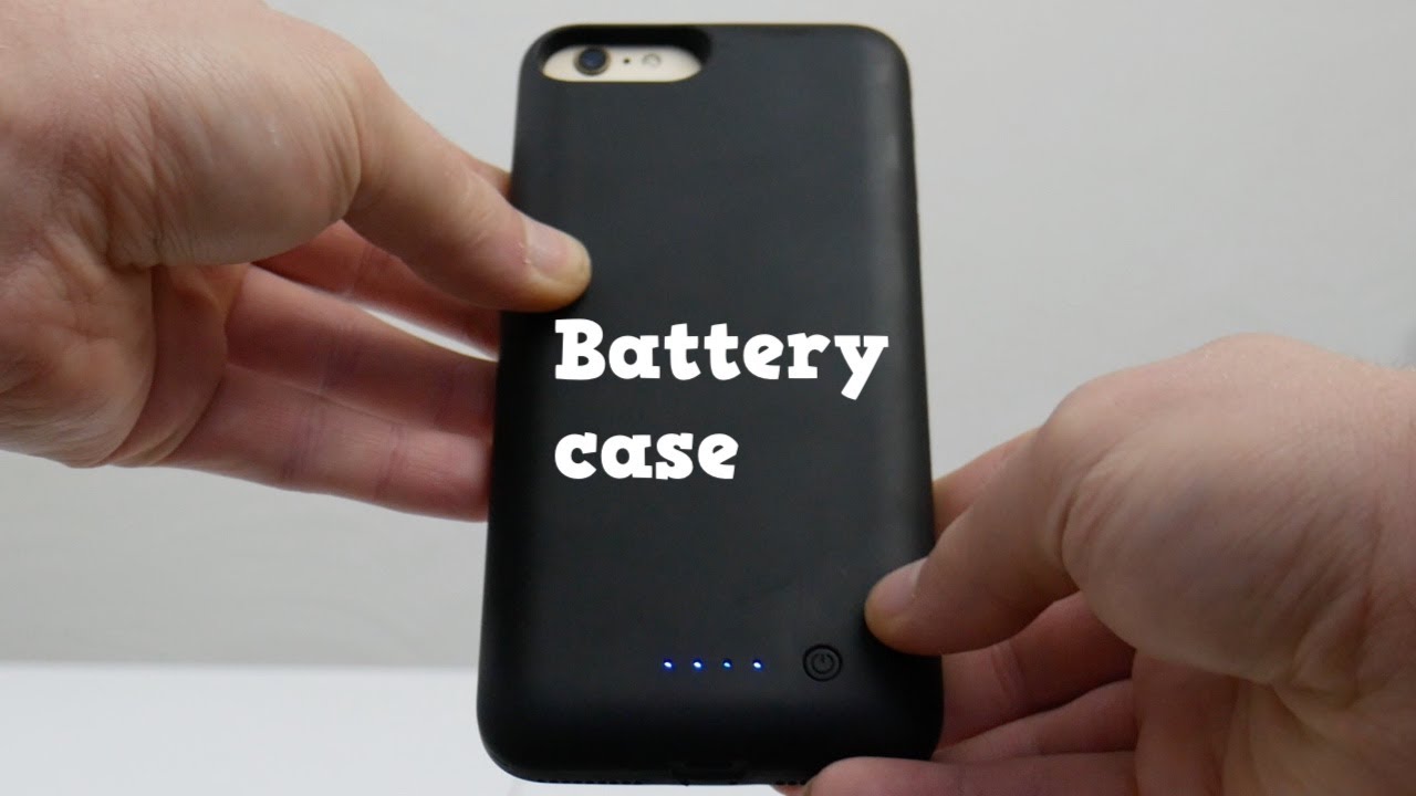 iPhone battery case