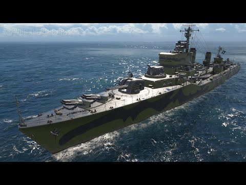Halland wows / Wikingerkrieger, der Feinde bestraft / World of Warships