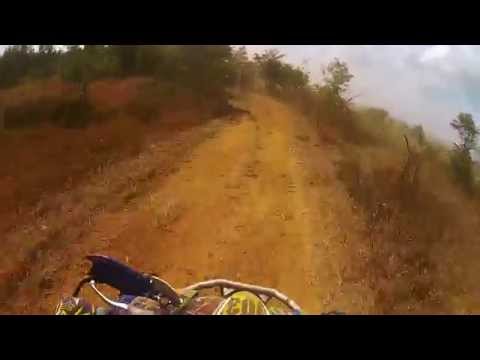2014 GNCC Round 11 (Car-Mate Mountain Ridge) DW Helmet Cam Lap 1 PM