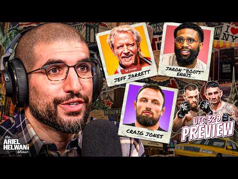 Video: Jeff Jarrett IN STUDIO, Jaron 'Boots' Ennis, Craig Jones, UFC 329 Preview, More | TAHS | 7/6/26