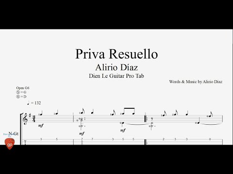 Alirio Díaz - Priva Resuello - Guitar Tabs