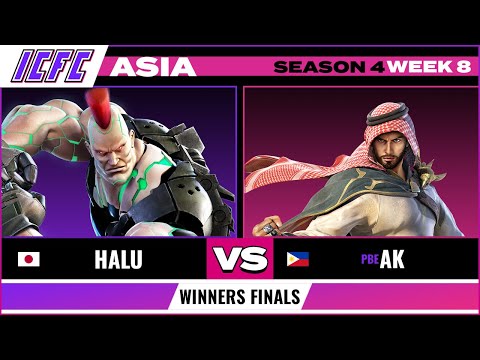 Halu (Jack-7) vs AK (Shaheen) Winners Final - ICFC Tekken 7 Asia Season 4 Week 8