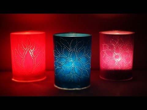 DIY Paper Lamp | Diwali Decorations | Christmas Decorations | DIY Home Decor | Little Crafties Video