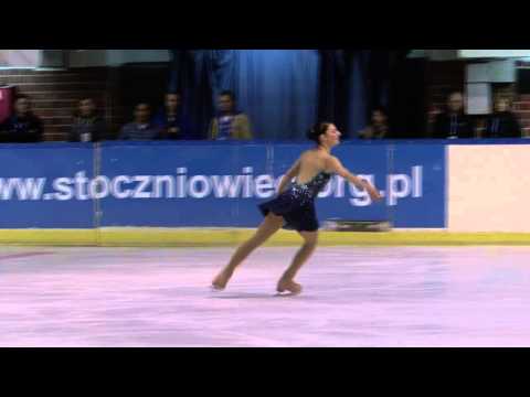 22 Chantelle KERRY (AUS) - ISU JGP Baltic Cup 2013 Junior Ladies Free Skating