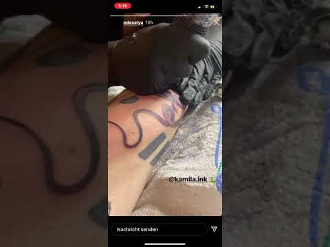 Edo Saiya Neues Tattoo