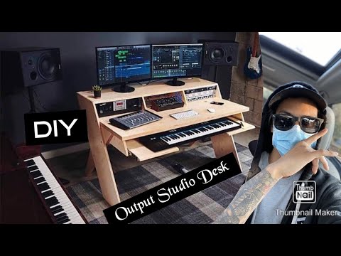 My DIY Platform by Output Workstation Studio Desk Build