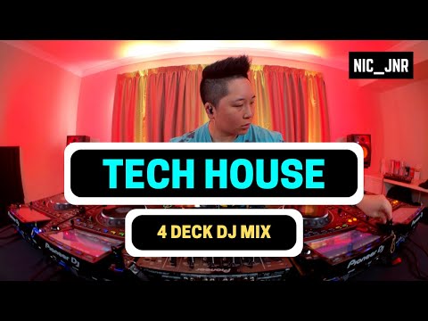 NIC_JNR - 4 DECKS | TECH HOUSE MIX | Dom Dolla, Tita Lau, Joel Corry, Chris Lake, James Hype