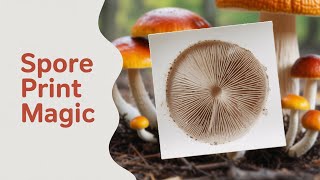 How To Make a Mushroom Spore Print at Home