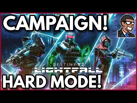 DESTINY 2 - LIGHTFALL EXPANSION - Full Campaign Playthrough (HARD MODE) Pt. 1