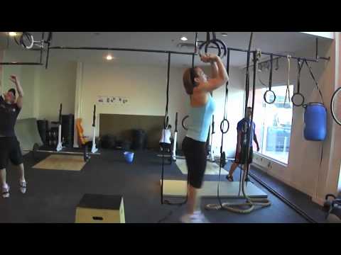 Tania's first muscle up