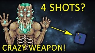 4 Shotting Moon Lord? - Terraria Thorium Mod 1.3 (99k Damage Weapon!)