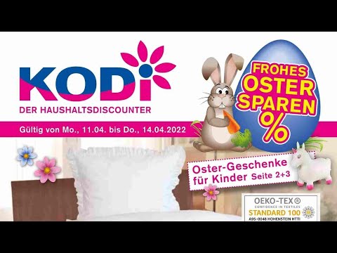 🛒 KODI Katalog Prospekt 9. bis 14. April 2022 - Neuigkeiten, Angebote Deutschland 🇩🇪