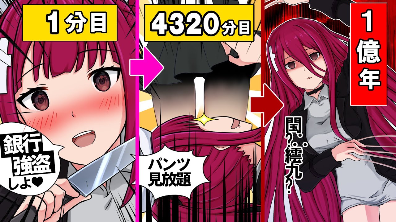 【動く漫画】もし１億年、時間停止の世界に閉じ込められたら？