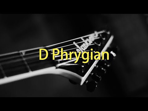 D Phrygian Metal Guitar Backing Track (162 bpm)