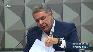 CPMI | Empresário nega participação em fraudes no INSS