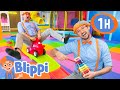 Blippi Learns To Jump And Sing At The Indoor Play Place Educational Videos For Kids