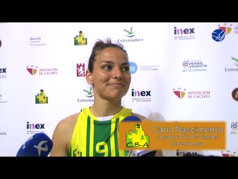 Carla Nascimento: CB Al-Qázeres Extremadura - CB Adareva [LF2 15/16]