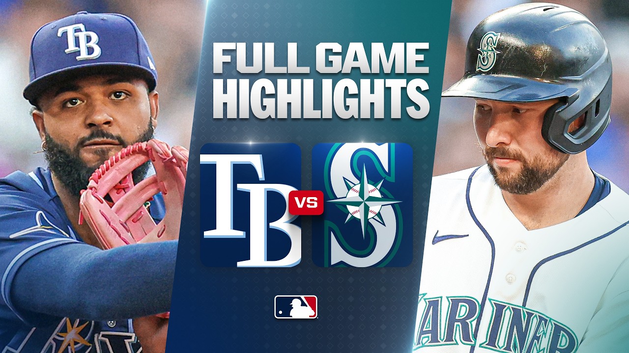 RAYS vs. MARINERS: Official Full Game Highlights (August 8) | 2026 MLB Season