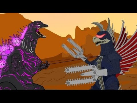 Shin Godzilla vs Gigan | Godzilla Cartoons [HD]