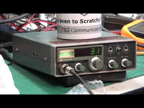 Midland 3001 UK CB27/81 CB radio (mobile)  On The air test