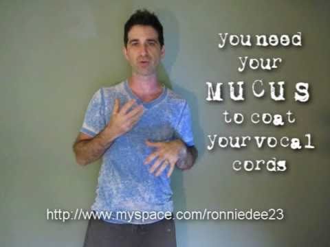 VOICE LESSONS 1 w/ Ronnie Dee.wmv