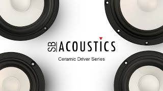 SB ACOUSTICS, CERAMIC DRIVERS SERIES I speaker video products