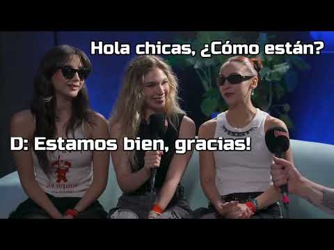 ENTREVISTA a The Warning GRASPOP METAL MEETING 2025