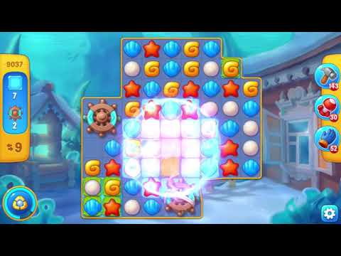 Fishdom  Level 9031 - 9040 (First Try) 🐡