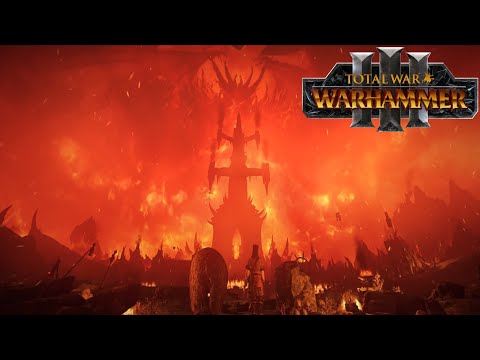 Total War: WARHAMMER III || Khorne Vs Kislev Survival Battle Gameplay
