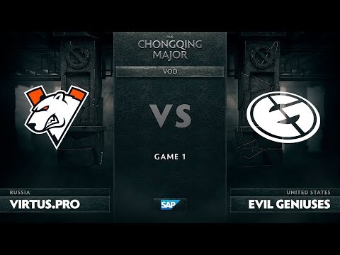 [EN] Virtus.pro vs Evil Geniuses, Game 1, The Chongqing Major UB Round 1