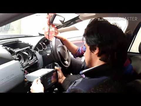 Renault  Duster  and kwid  back camera  interface full fitment