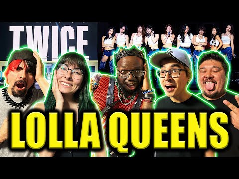 MAKING HISTORY‼️ | American Musicians & Streamers FIRST TIME REACTION to TWICE (LIVE @ Lollapalooza)