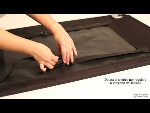 Lit surélevé pliable pour animaux de compagnie Sogni e Capricci Pets, dimension au choix - Second Medium