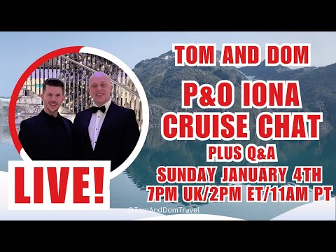 Live Q&A with Tom and Dom! - Sunday 4th January @ 7pm UK/2pm ET/11am PT