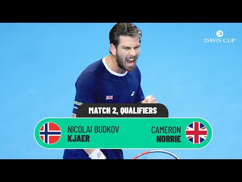 Cam Norrie PERFECTION 👏 | Norway v Great Britain | 2026 Davis Cup Qualifiers 1st Round Highlights