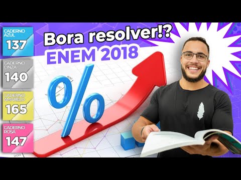 🔵 Questão 137 - Caderno Azul | Matemática Básica | MATEMÁTICA ENEM 2018